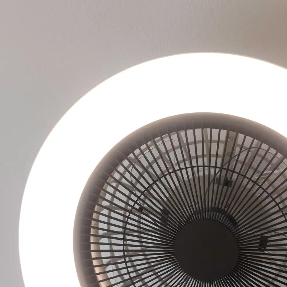 Ανεμιστήρας Οροφής με Φως LED και Χειριστήριο 20W EnergySilence LampAero 600 InsideBlack Μαύρο CEC-08649 Cecotec