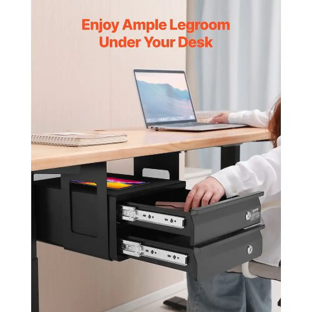 VEVOR Συρτάρι 33 cm Κλειδωμένο Οργανωτής Γραφείου GZTCTGCK13INQUZ7NV0