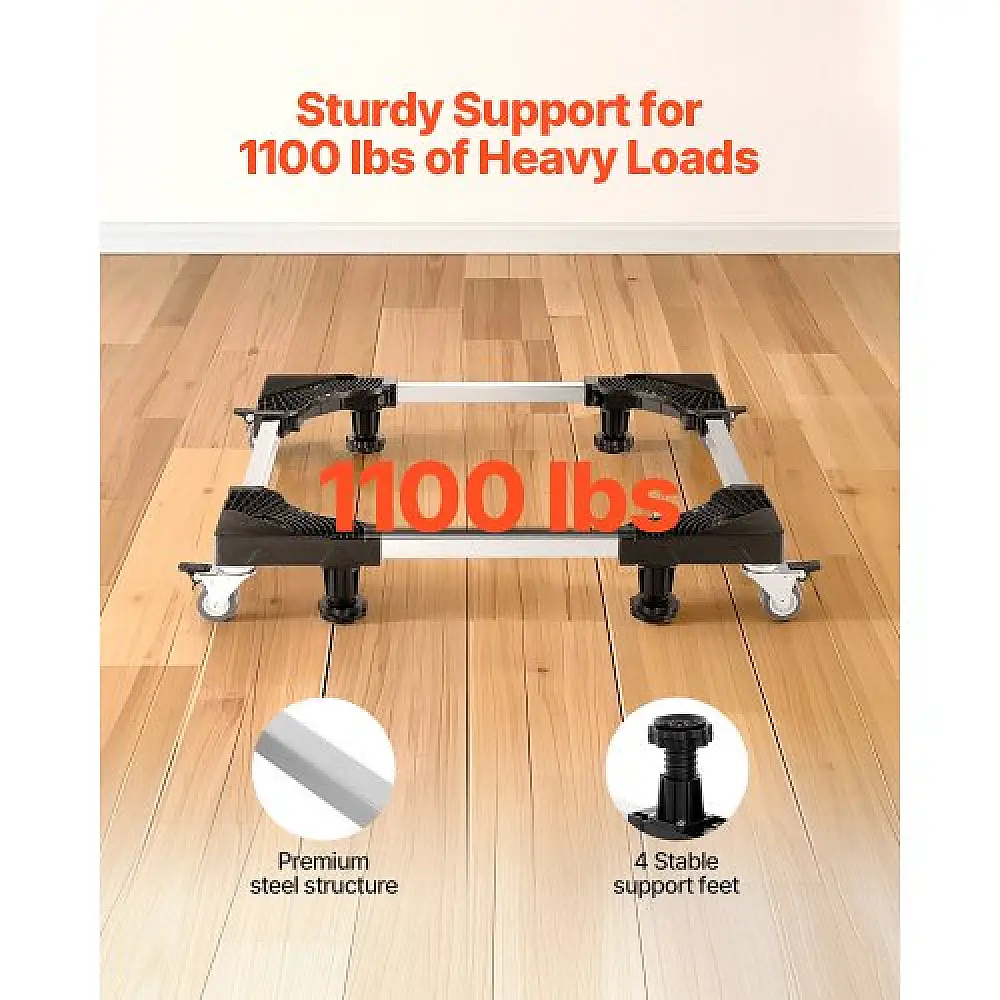 VEVOR Ρυθμιζόμενη Βάση Ψυγείου 1100 lb 27.5-35.4 Inch JJBYTCSJSLG2YEKPTV0