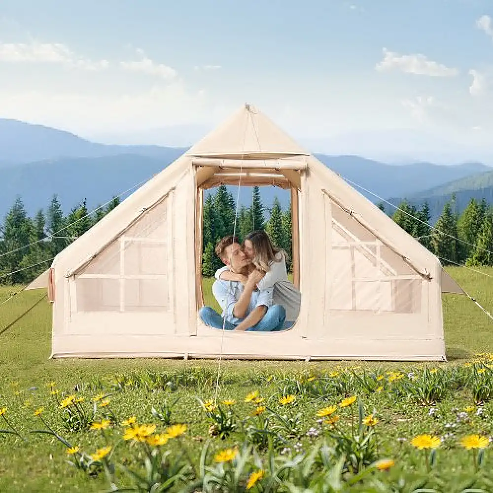 VEVOR Φουσκωτή Σκηνή Glamping 3-5 Ατόμων με Αντλία Εύκολη Στήσιμο KJZP321MCQWZILCOXV0