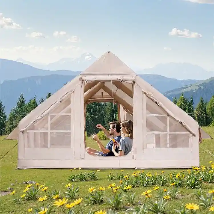 VEVOR Φουσκωτή Σκηνή Glamping 5-8 Ατόμων με Αντλία KJZP431MCQWZUXN7IV0