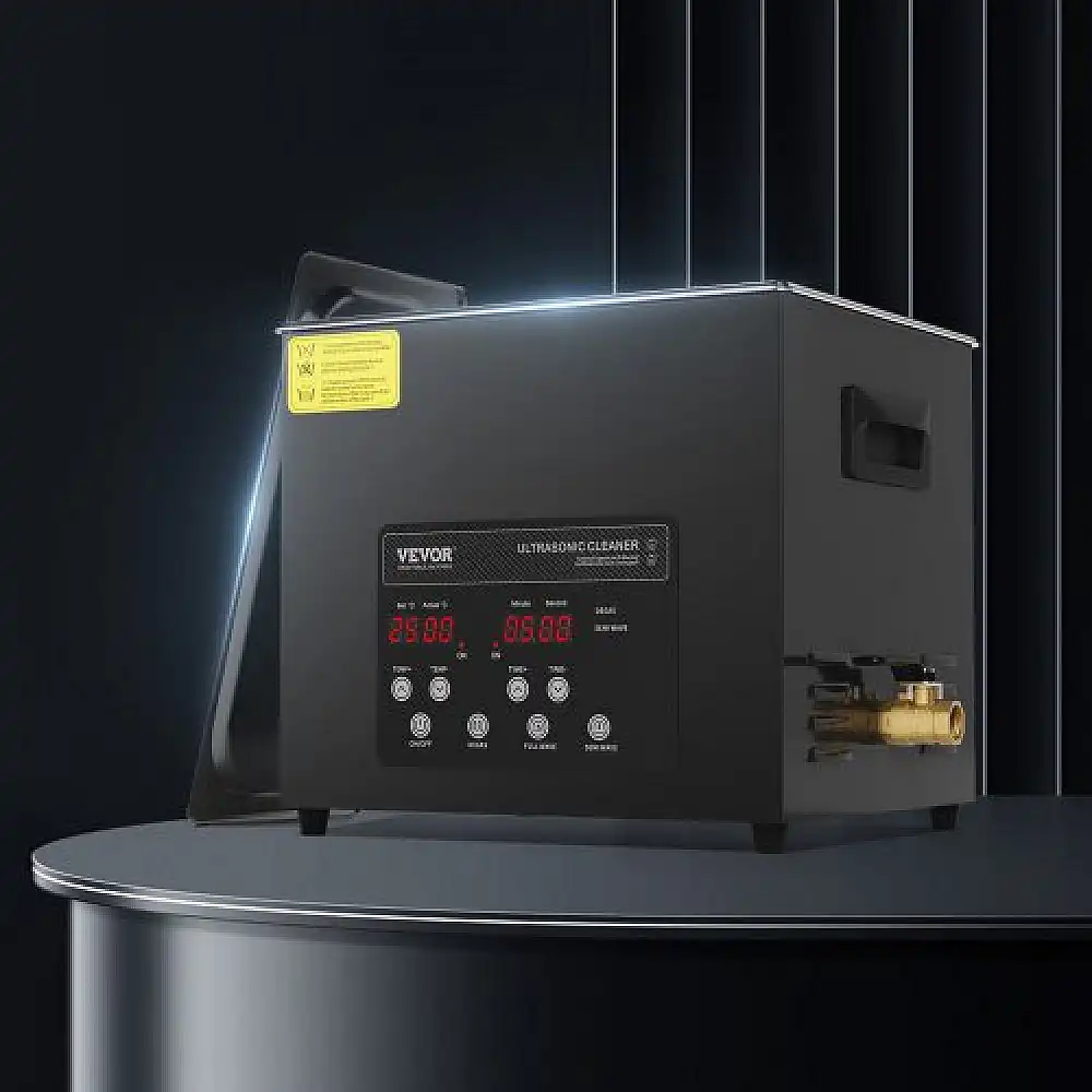 VEVOR Καθαριστικό Υπερήχων 10L με Καλάθι, Θερμαντήρα και Χρονοδιακόπτη 240W HGKCSBQXJ10LMJDLBV2