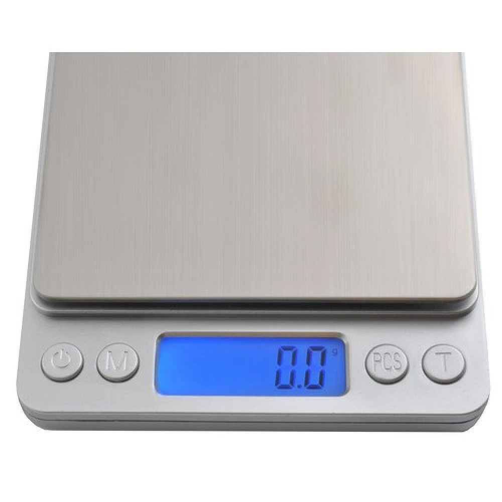 Ψηφιακή Ζυγαριά Κουζίνας Ruhhy 2kg με Ακρίβεια 0,1g, LCD Οθόνη και 2 Αποσπώμενα Μπολ 24210 Ruhhy