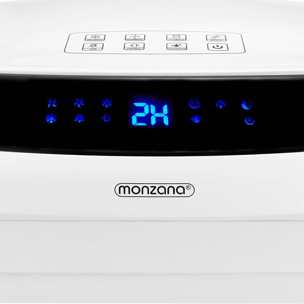 Monzana Φορητό Κλιματιστικό 10L Λευκό 106941