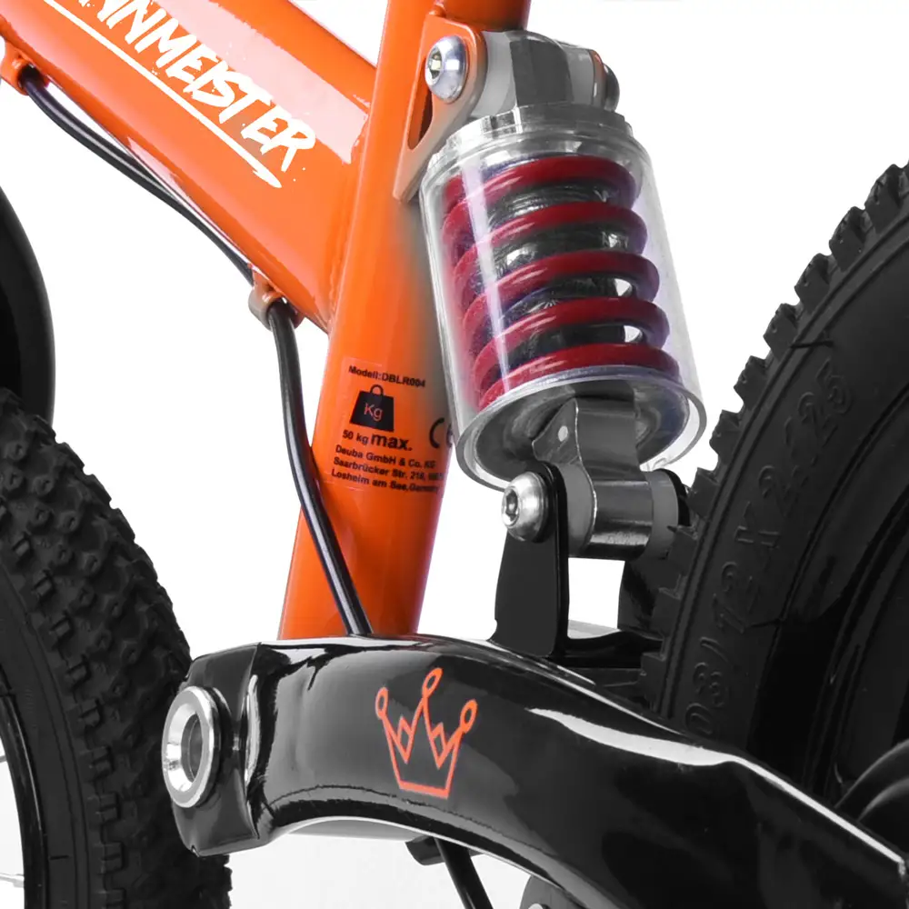 Rennmeister Παιδικό ποδηλατάκι ισορροπίας σε πορτοκαλί χρώμα 107167