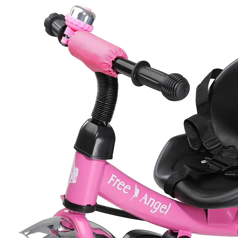 Spielwerk Παιδικό Τρίκυκλο Free Angel Ροζ με Μεταλλική Λαβή 108226
