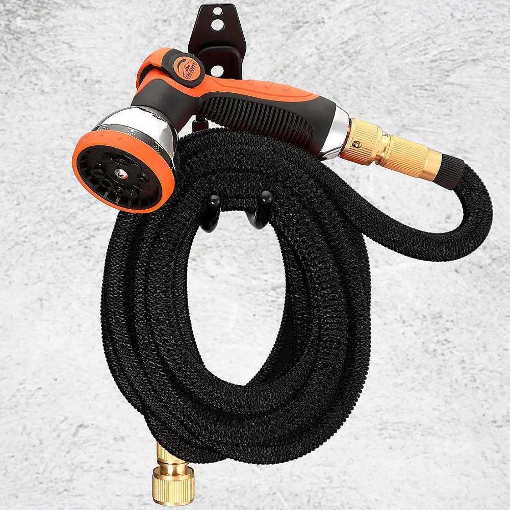 Gardebruk Εύκαμπτος Μαύρος Λάστιχος Κήπου 15μ 109318 Gardebruk Εύκαμπτος Μαύρος Λάστιχος Κήπου 15μ 109318
