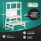 Spielwerk Πύργος Μάθησης Barn Λευκό/Φυσικό Πεύκο 93x51x50εκ 109556 Spielwerk Πύργος Μάθησης Barn Λευκό/Φυσικό Πεύκο 93x51x50εκ 109556