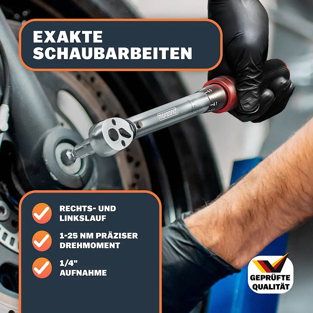 Monzana Σετ 18 εργαλείων ροπής για ποδήλατα/μοτοσικλέτες 109715