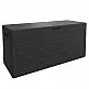 Casaria Κουτί Αποθήκευσης Woody Ανθρακί 280L 191390
