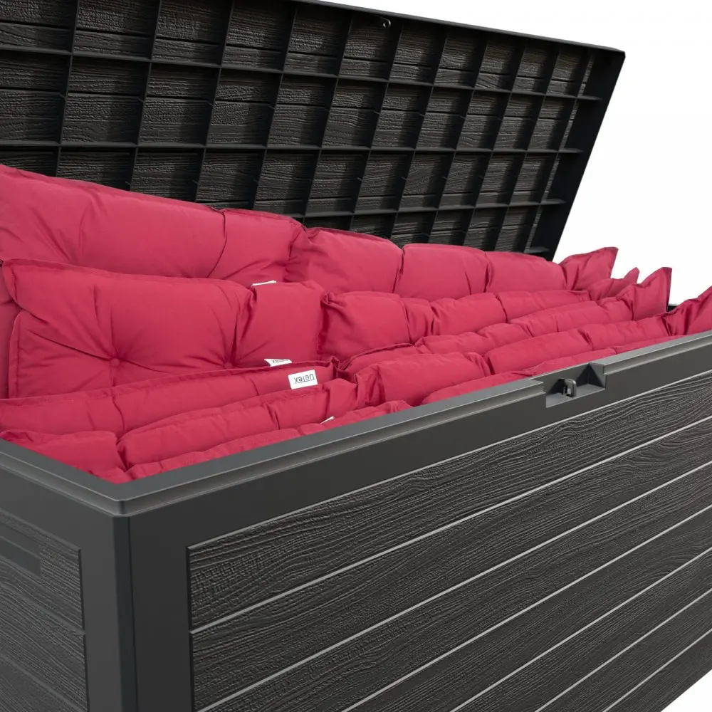 Casaria Κουτί Αποθήκευσης Woody Ανθρακί 280L 191390