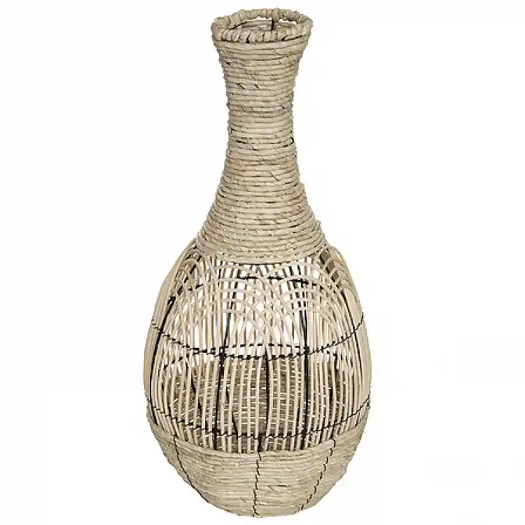 Διακοσμητικό Βάζο από Φυσικό Ρατάν 29 x 63 cm  179315 Atmosphera