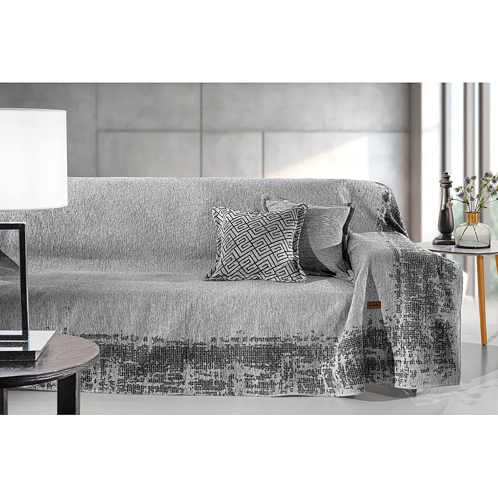 Guy Laroche Ριχτάρι Καναπέ Perth Silver (Τριθέσιος) 180x300, 1133030224026