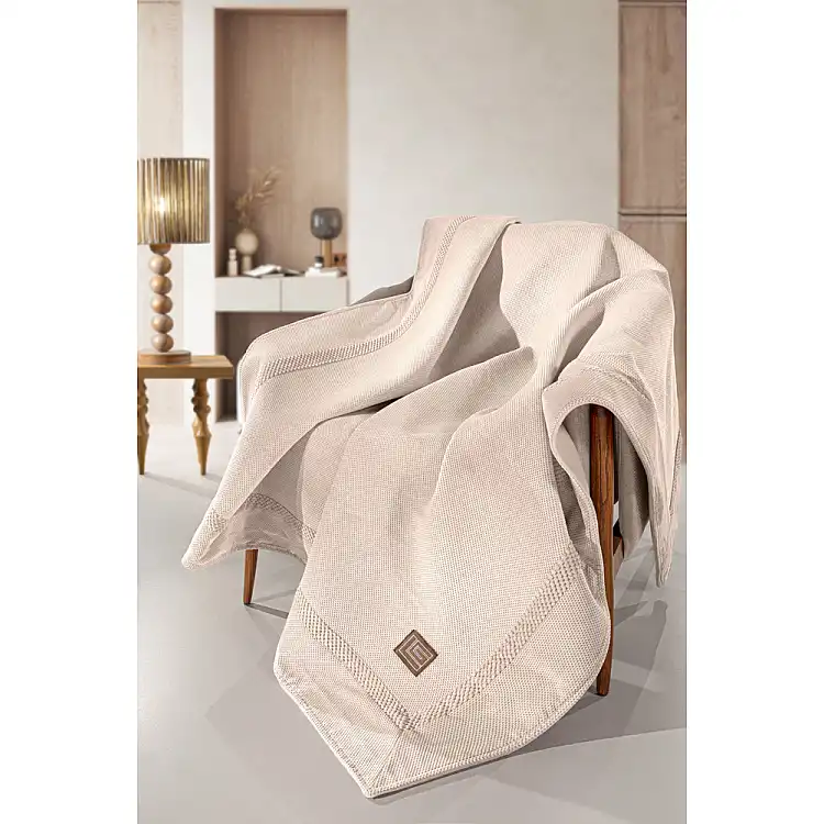 Guy Laroche Ριχτάρι Καναπέ Rubicon Champagne (Διθέσιος) 170x250, 1133086224032