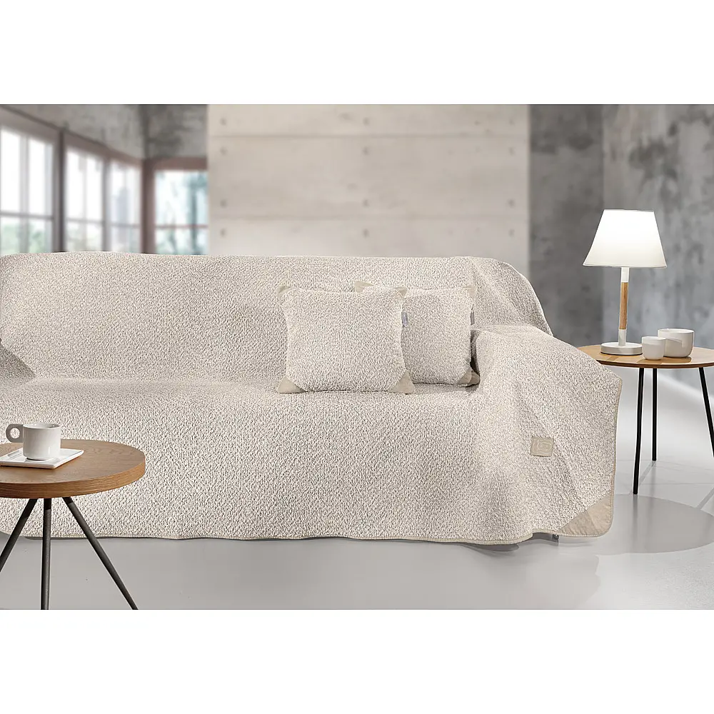 Guy Laroche Ριχτάρι Lama Beige 170x350, 1133086224027 Guy Laroche Ριχτάρι Lama Beige 170x350, 1133086224027