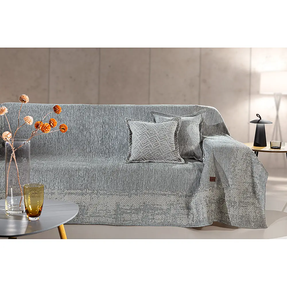 Guy Laroche Ριχτάρι Καναπέ Perth Anthracite (Τριθέσιος) 180x300, 1133030125030