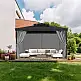 VEVOR Γκρι Αδιάβροχες Κουρτίνες Κιόσκι 10' x 10' x 6.9' SMLTCL10FT10TS9T6V0