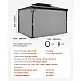 VEVOR Γκρι Αδιάβροχες Κουρτίνες Κιόσκι 10' x 10' x 6.9' SMLTCL10FT10TS9T6V0