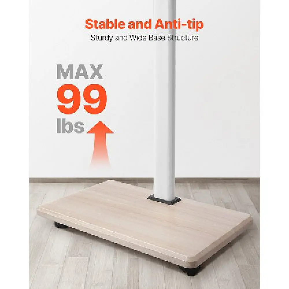 VEVOR Κινητό Τρόλεϊ Τηλεόρασης για Οθόνες 32-70 ιντσών έως 45 κιλά TYSDLDDSJZJDCSVJU001V0