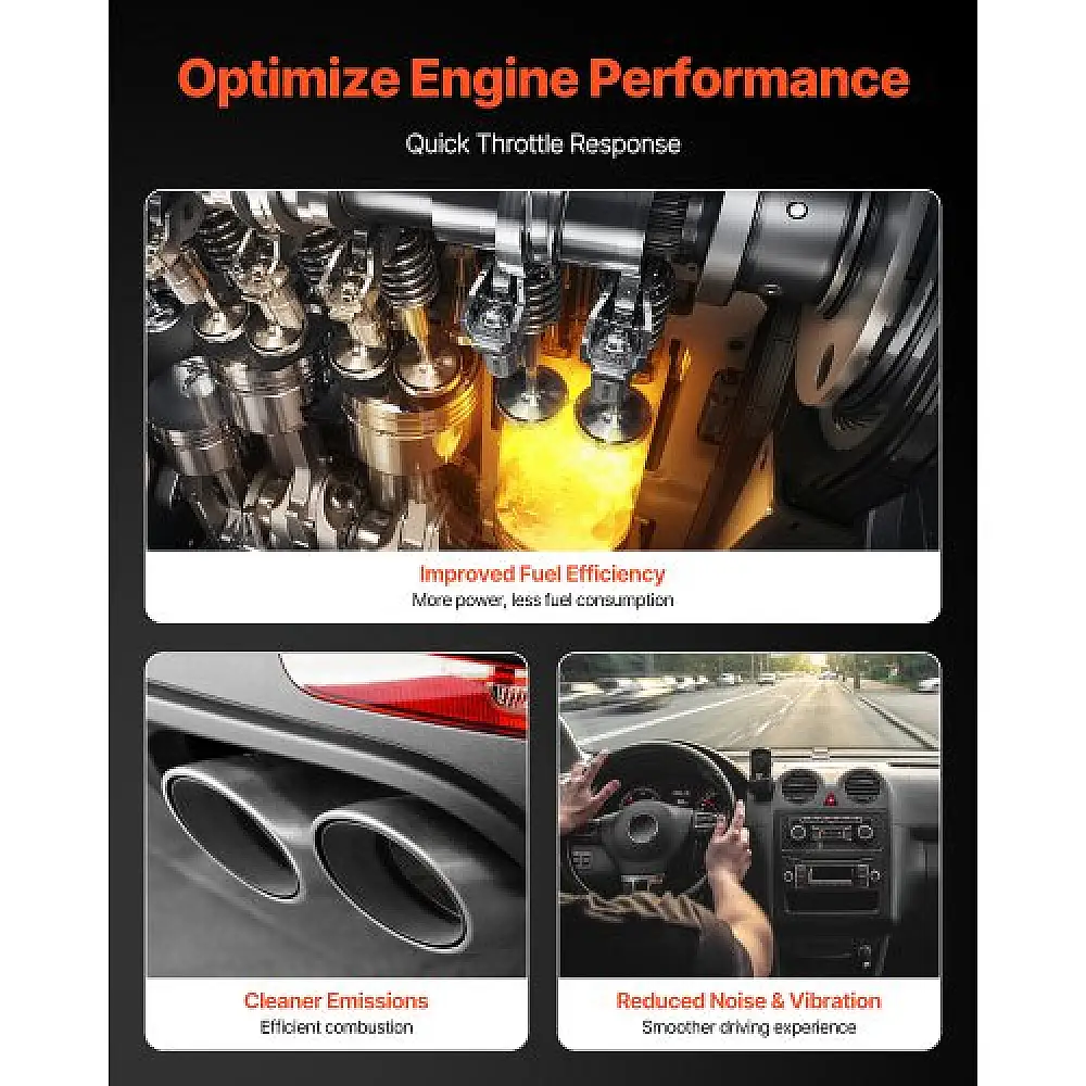 VEVOR Σετ Πολλαπλασιαστών 4 Τεμαχίων για Audi, Seat & Volkswagen DHXQZJ4PCSLJ230MA003V9