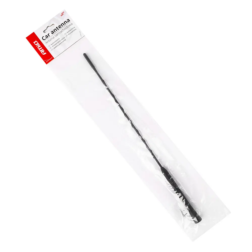 AMiO Κεραία αυτοκινήτου 41cm 5/6mm προσαρμογέας ANTM02 ,01129 AMiO Κεραία αυτοκινήτου 41cm 5/6mm προσαρμογέας ANTM02 ,01129