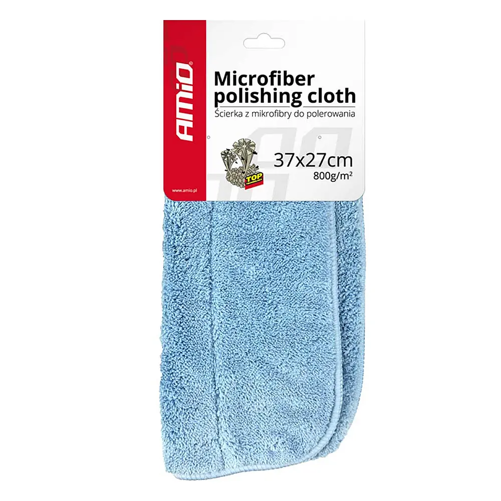 AMiO Πανί γυαλίσματος μικροϊνών 37x27cm 800g/m2 ,01620 AMiO Πανί γυαλίσματος μικροϊνών 37x27cm 800g/m2 ,01620