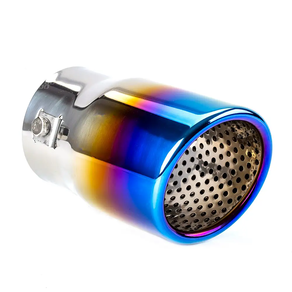 AMiO  Σιγαστήρας εξάτμισης από ανοξείδωτο χάλυβα MT 017BLC ,02197