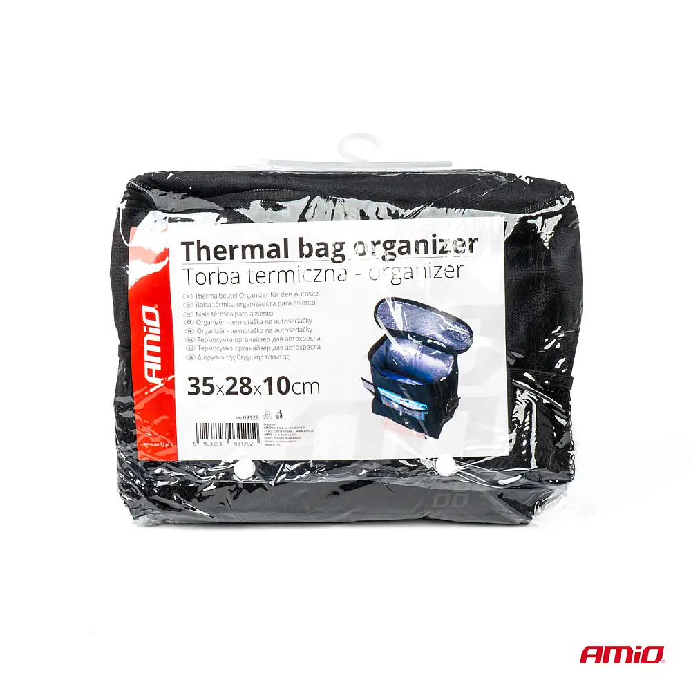 AMiO  Θερμική τσάντα οργάνωσης για το κάθισμα αυτοκινήτου CO-8 ,03129