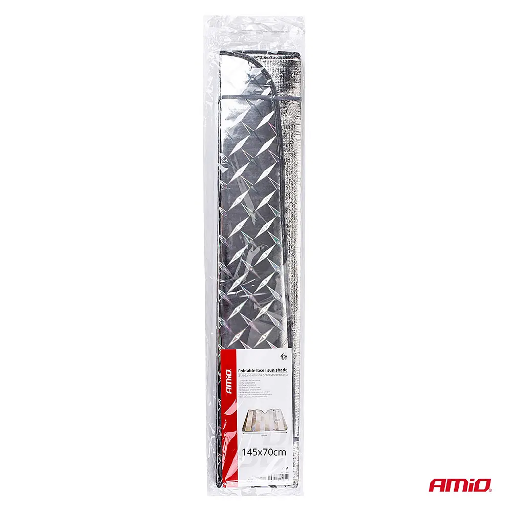 AMiO Πτυσσόμενη Ηλιακή Προστασία LASER 145x70cm ,02908 AMiO Πτυσσόμενη Ηλιακή Προστασία LASER 145x70cm ,02908