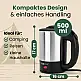 Βραστήρας Ταξιδίου από Ανοξείδωτο Ατσάλι 0.5L 1000 W- Μαύρο/Ασημί WKR3624 Clatronic
