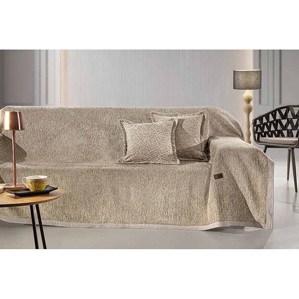 Guy Laroche Ριχτάρι Καναπέ Central Taupe (Διθέσιος) 180x250 ,1133030125045