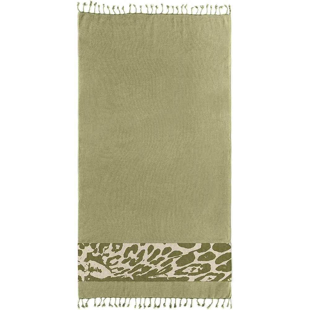 Guy Laroche Πετσέτα Θαλάσσης - Παρεό Pestemal 24 Khaki 90x170 ,1130030125064