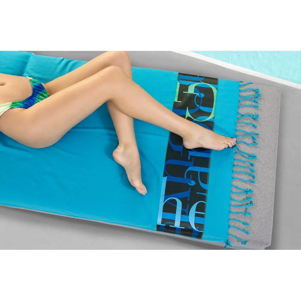 Guy Laroche Πετσέτα Θαλάσσης - Παρεό Pestemal 25 Turquoise 90x170 ,1130030125070