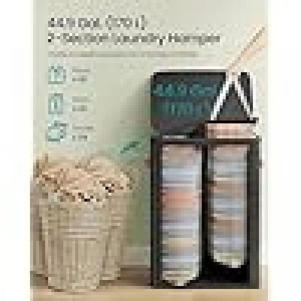 SONGMICS Καλάθι Ρούχων με Καπάκι και Χειρολαβές 56x40x75 εκ. LCB813B01