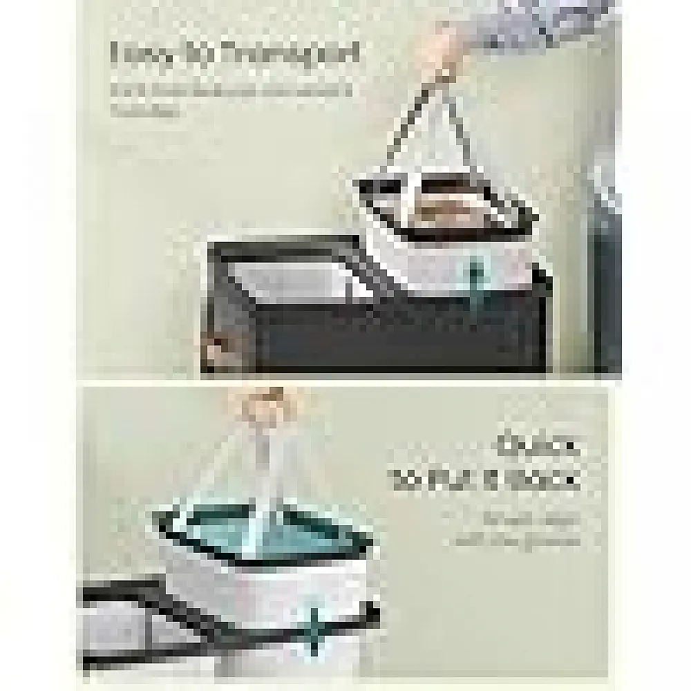 SONGMICS Καλάθι Ρούχων με Καπάκι και Χειρολαβές 56x40x75 εκ. LCB813B01