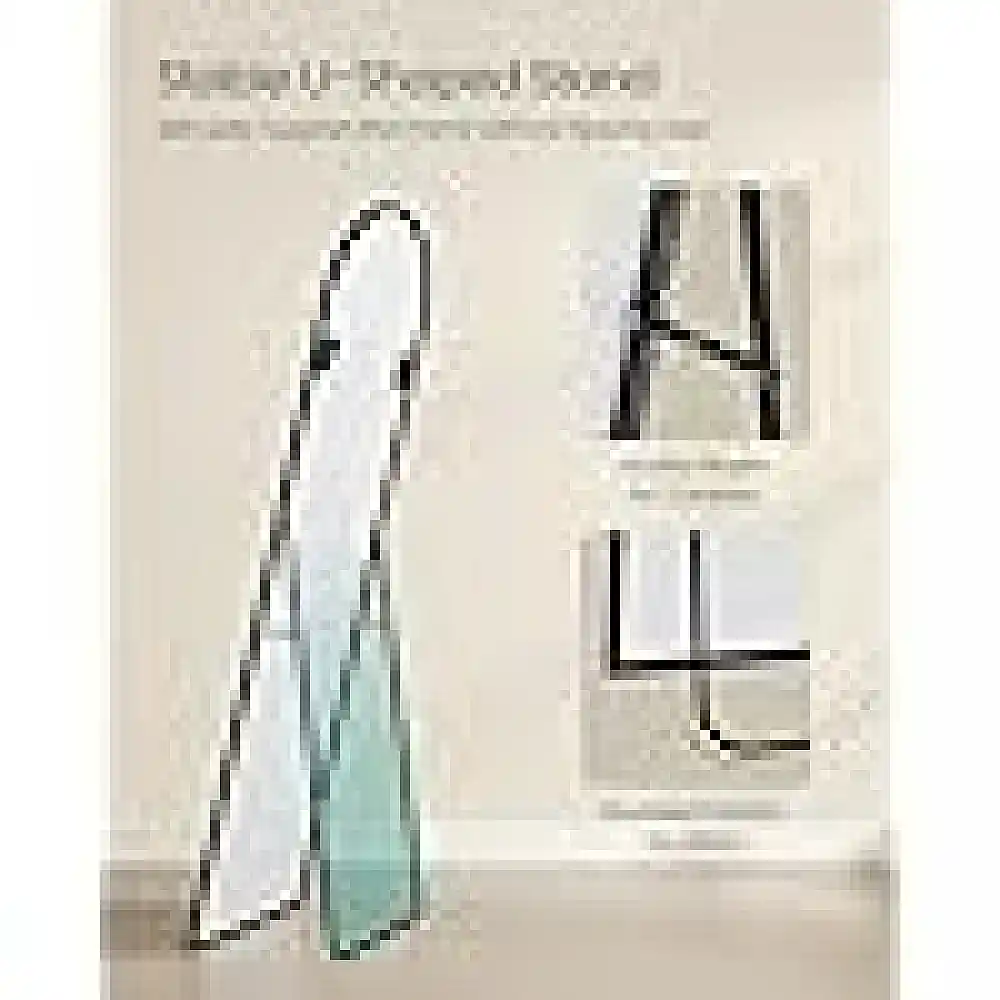 SONGMICS Καθρέφτης Δαπέδου 160x50 cm με Αψιδωτό Μαύρο Αλουμινένιο Πλαίσιο LFM031B01