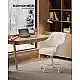 SONGMICS Περιστρεφόμενη Καρέκλα Γραφείου Cappuccino Beige με Sherpa Ύφασμα 60.8x58x86-96cm OBG019W01