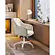 SONGMICS Περιστρεφόμενη Καρέκλα Γραφείου Cappuccino Beige με Sherpa Ύφασμα 60.8x58x86-96cm OBG019W01