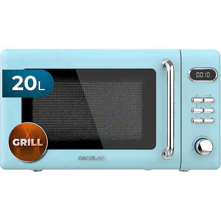 Ψηφιακός Φούρνος Μικροκυμάτων με Grill 20L Proclean 5110 Blue 700W Μπλε CEC-101130 Cecotec