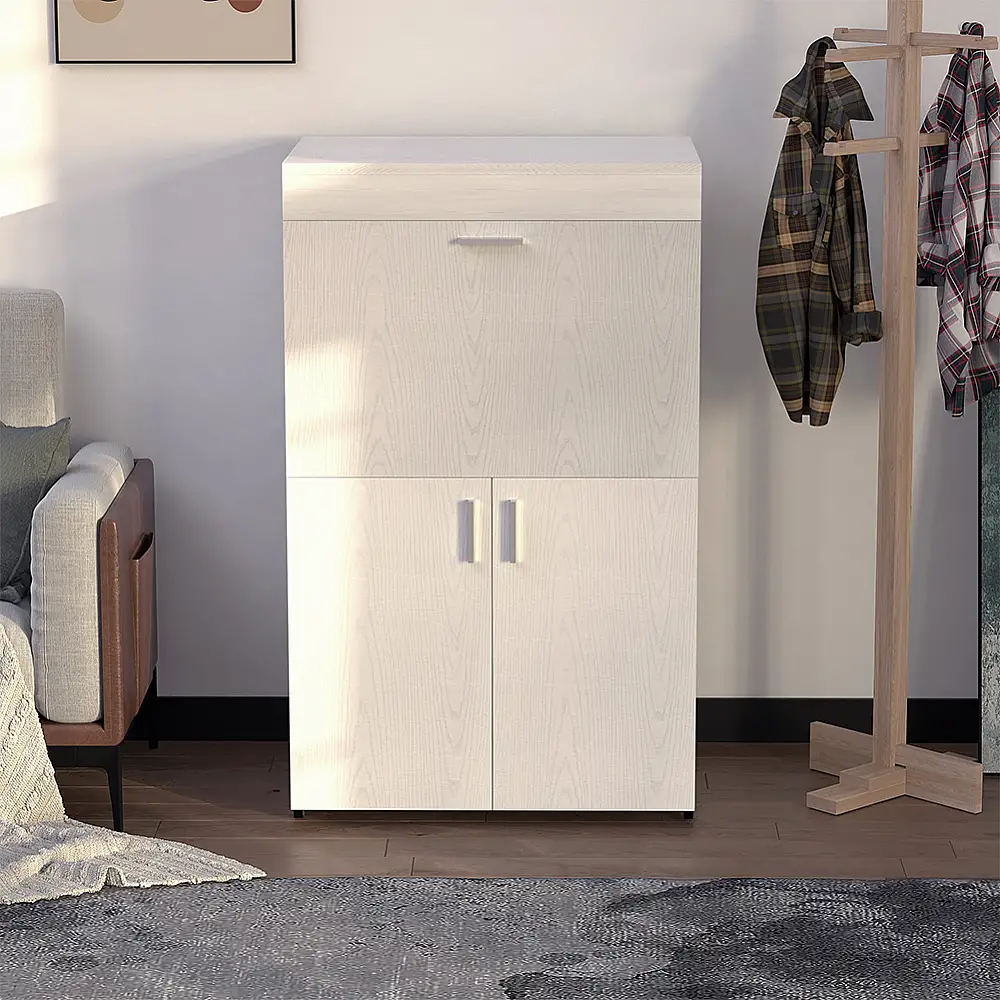 Shally Dogan Φορητή Σιδερώστρα Εξοικονόμησης Χώρου Λευκή 55x38x90.5 εκ. 02842138