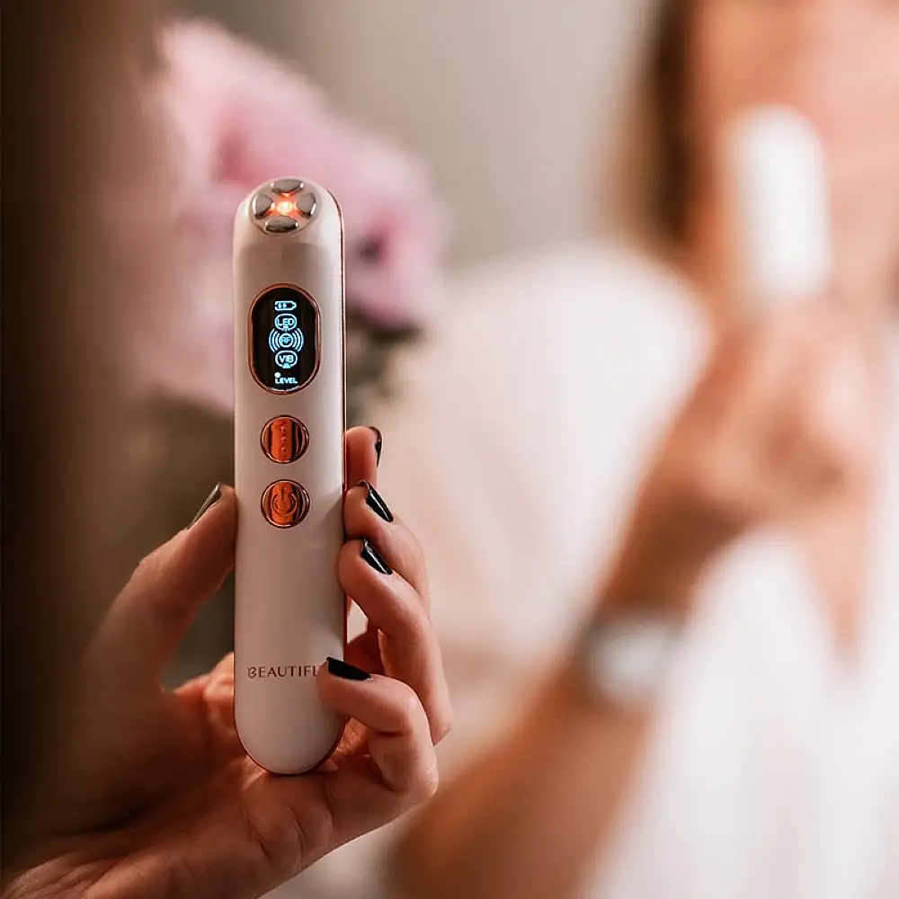 Συσκευή Αντιγήρανσης Ματιών με Δονήσεις, RF και Φωτοθεραπεία 5903003700302 BEAUTIFLY