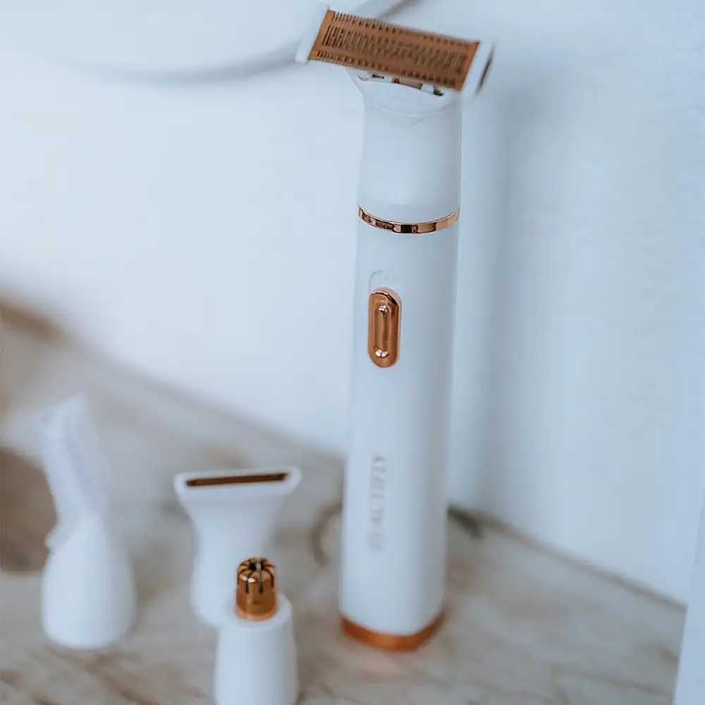 Επαναφορτιζόμενη Ξυριστική Μηχανή με 4 Επιχρυσωμένες Κεφαλές 24 Καρατίων 5903003701293 BEAUTIFLY