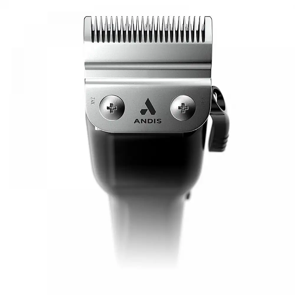 Επαγγελματική Κουρευτική Μηχανή Ρεύματος - Επαναφορτιζόμενη με 9 Χτενάκια Ασημί 73135 ANDIS