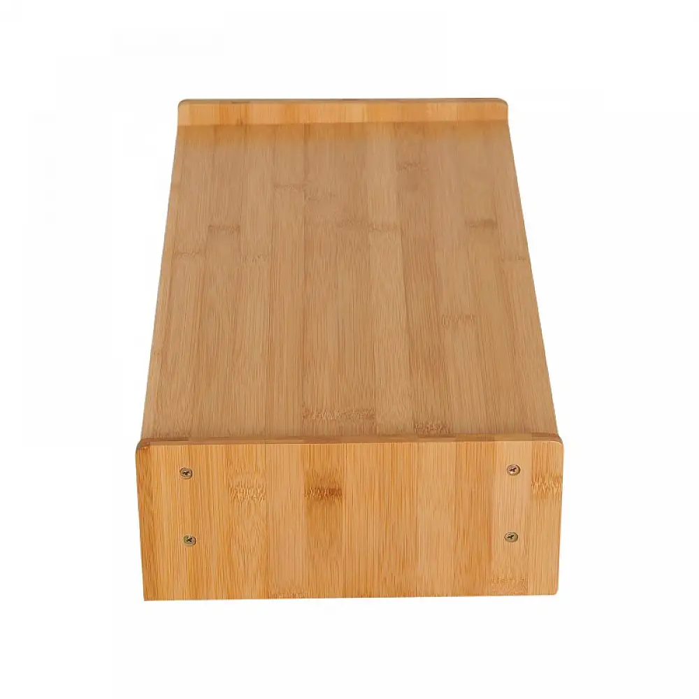 Ξύλινη Βάση από Μπαμπού για Οθόνη Υπολογιστή με 1 Συρτάρι 49 x 25.5 x 11.5 m HOMCOM 920-042