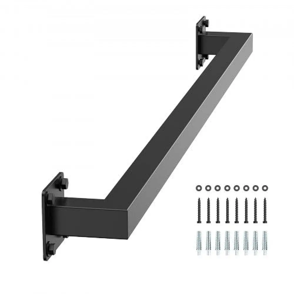 VEVOR Μαύρο Σιδερένιο Κουπαστό Τοίχου 1215mm BGSTZFGFS4FT52DQA001V0