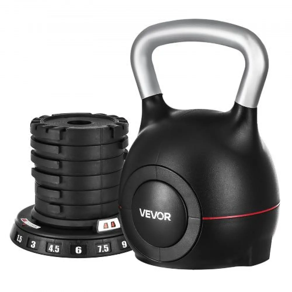 VEVOR Ρυθμιζόμενο Kettlebell με 7 Επίπεδα Βάρους HLKDHS1588KGL8BX1002V0