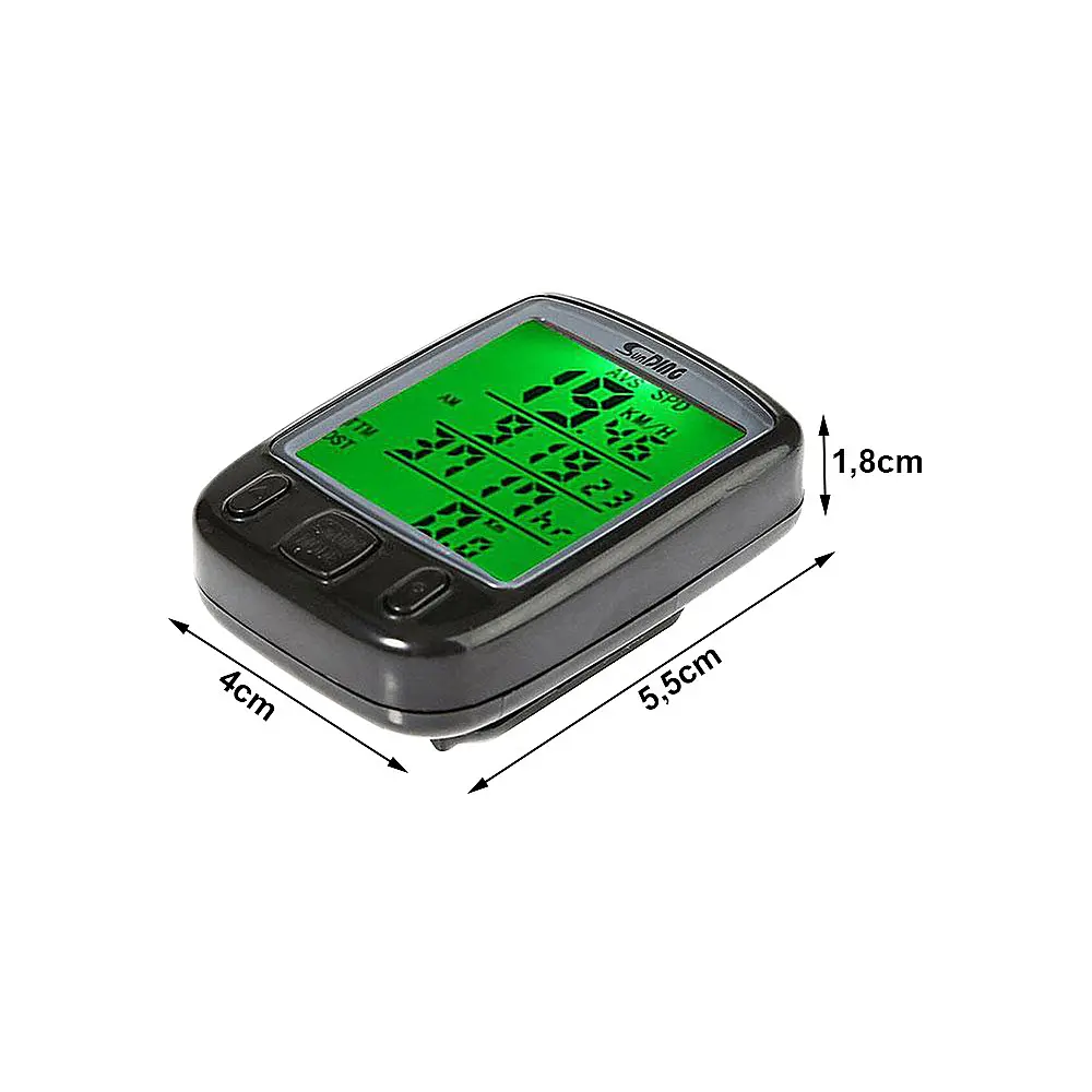 Αδιάβροχο Ποδηλατικό Ταχύμετρο LCD με 27 Λειτουργίες 5907451329887 Verk Group Αδιάβροχο Ποδηλατικό Ταχύμετρο LCD με 27 Λειτουργίες 5907451329887 Verk Group