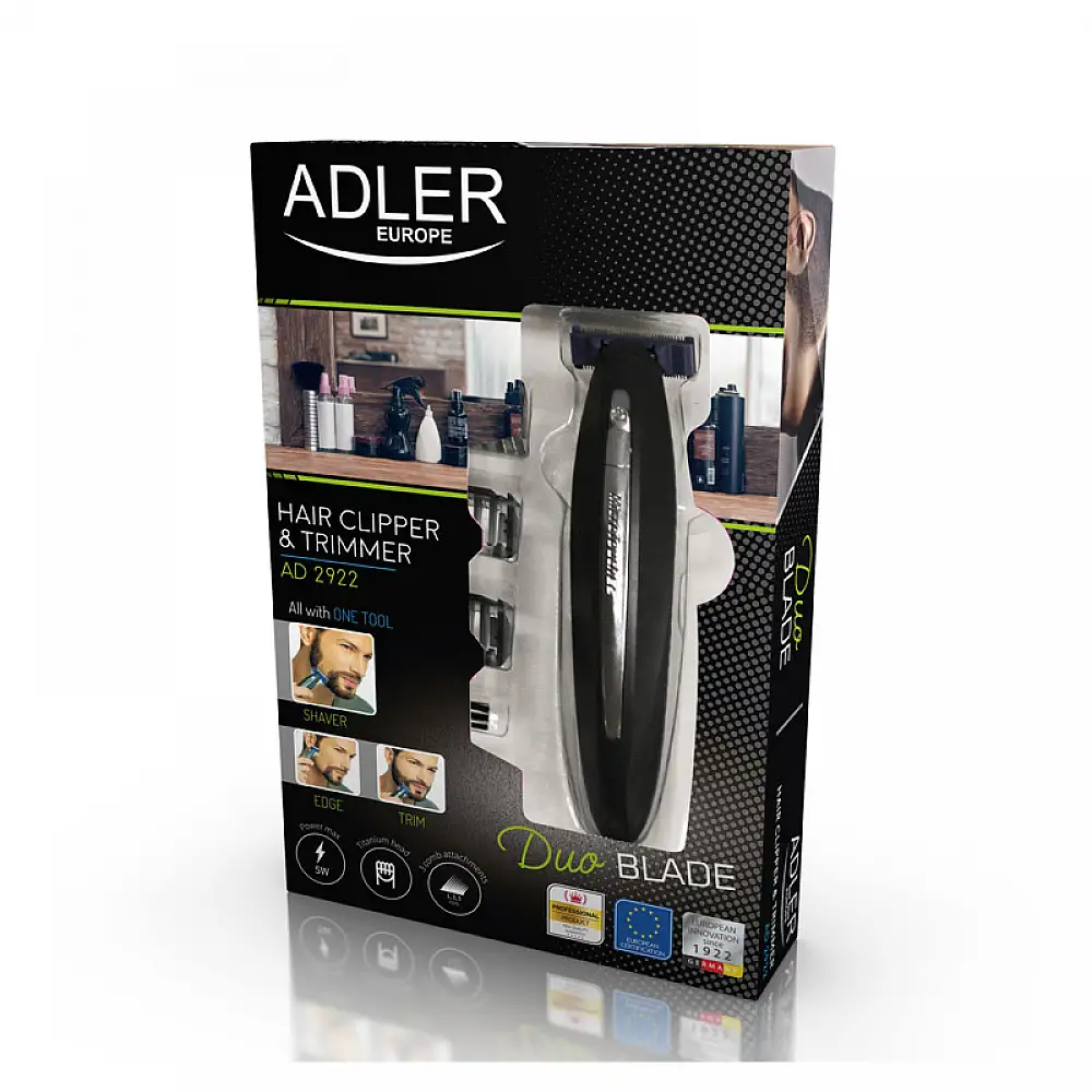 Επαναφορτιζόμενο Τρίμμερ με Μπαταρία Λιθίου Adler AD-2922