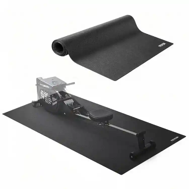 VEVOR Χαλάκι Διαδρόμου για Χαλί 4mm 900x2000mm Εξοπλισμός Άσκησης JSQCDPPSPVC3WIYAU001V0