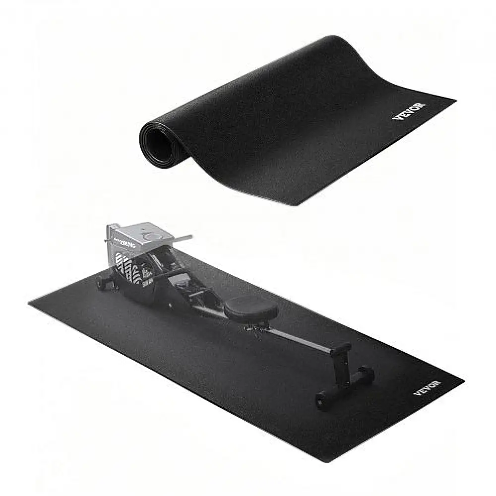 VEVOR Χαλάκι Διαδρόμου για Χαλί 4mm 600x1300mm Εξοπλισμός Άσκησης JSQCDPPSPVC2L0LI6001V0